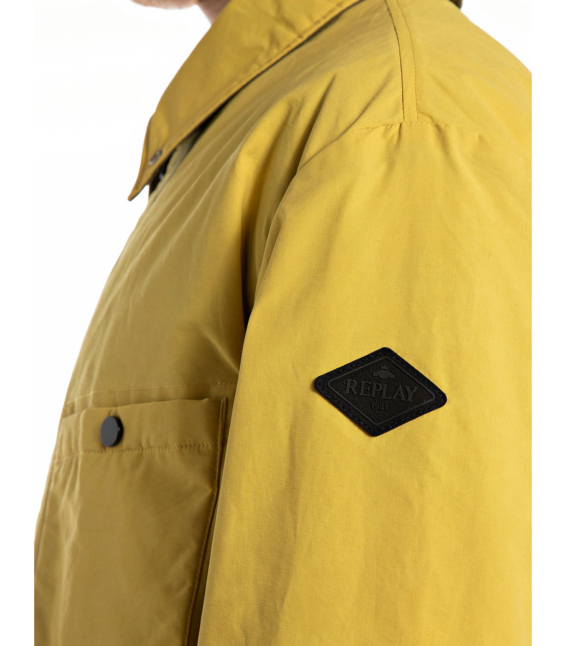 ワックス加工ライダースジャケット 詳細画像 コーンイエロー 5